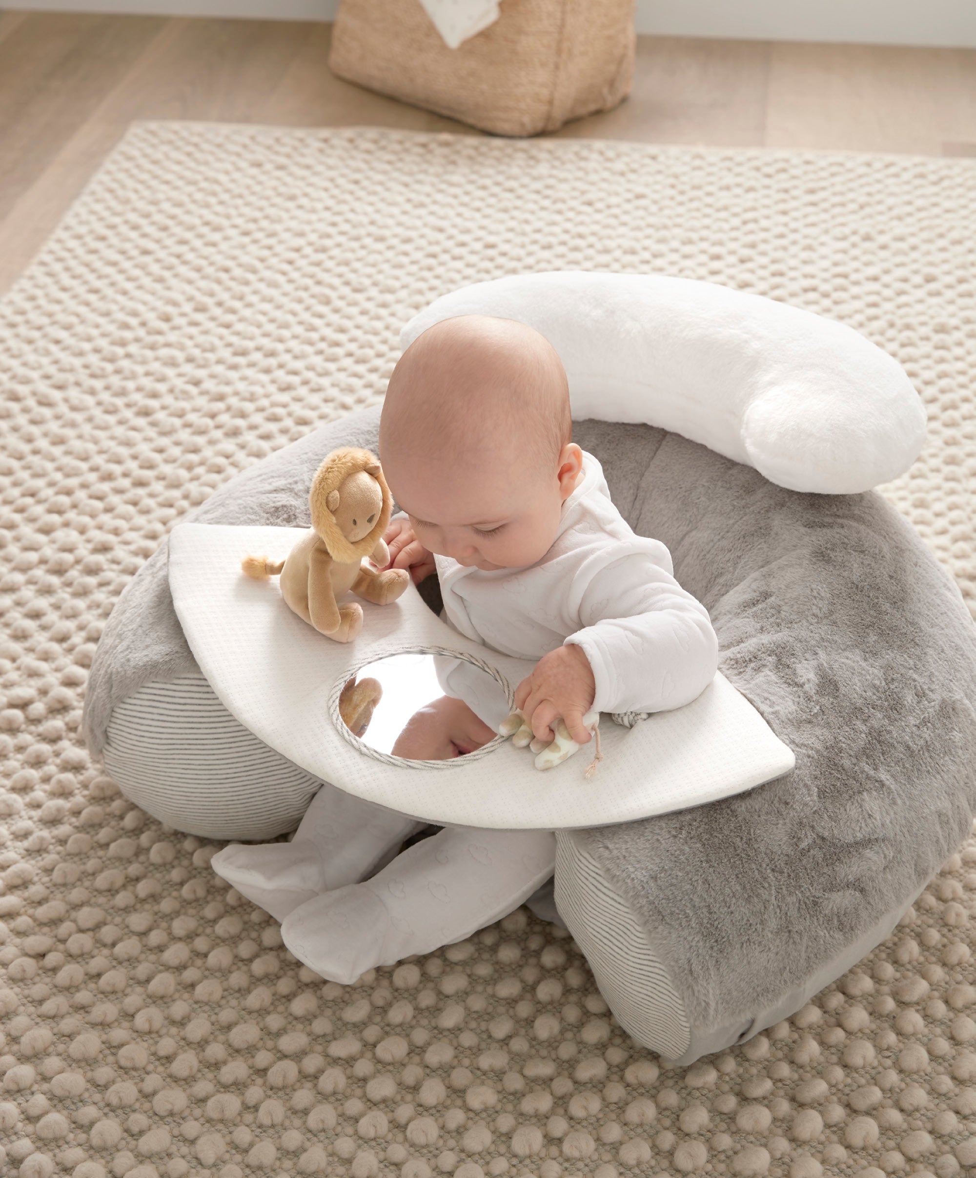 Mamas & Papas Sit & Play Baby Floor Seat - Welcome to the World