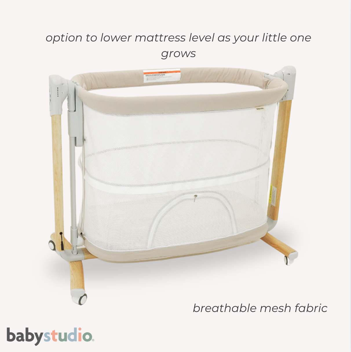 Rockabye V2 - The Soothing Bassinet (mattress included)