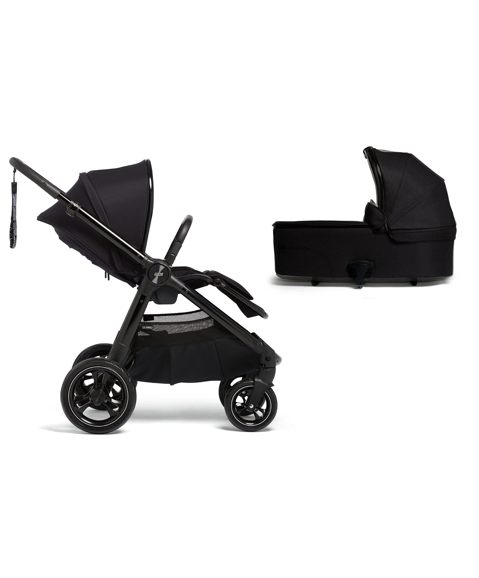 Mamas & Papas Ocarro All-Terrain Pram and Carrycot - Carbon