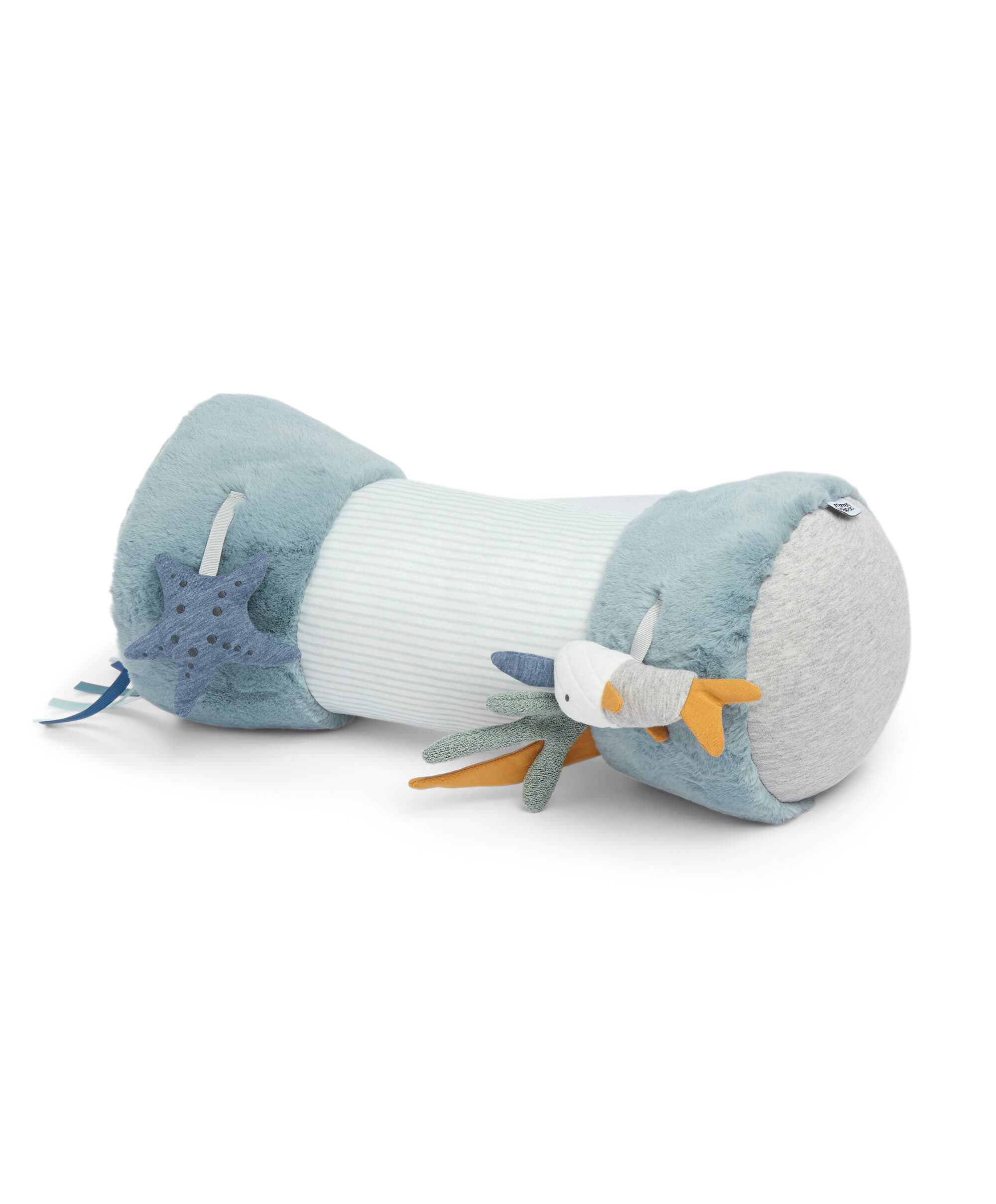 Mamas & Papas Welcome to the World Under the Sea Tummy Time Roll - Blue